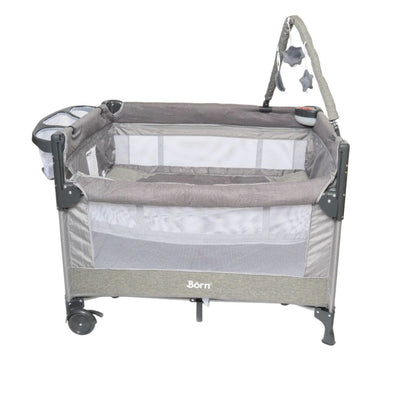 Corral Cuna Y Apego Collyn | Grey Born