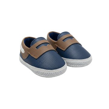 Zapato Bebe Vans Azul - Marrón - B4Baby