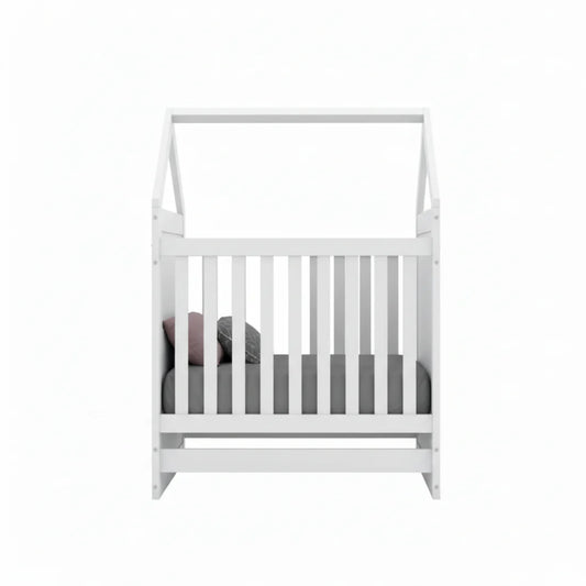 Cuna Convertible Montessori Blanca