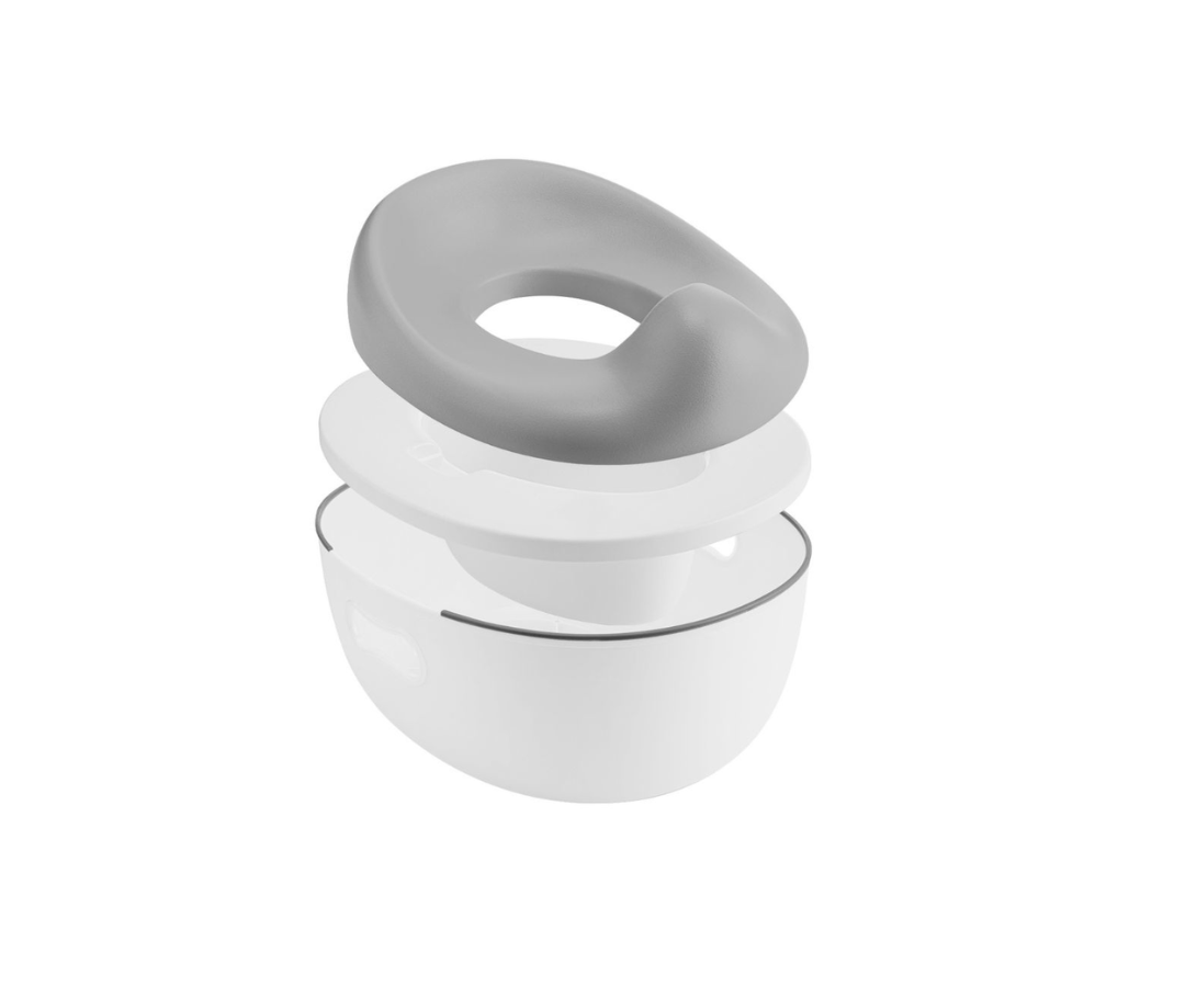 Bacinilla La Potty 3 EN 1 Gris Kikkaboo