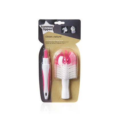 ESCOBILLA PARA LAVAR BIBERONES ROSA TOMMEE TIPPEE
