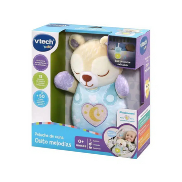 Peluche De Cuna Osito Melodías Vtech