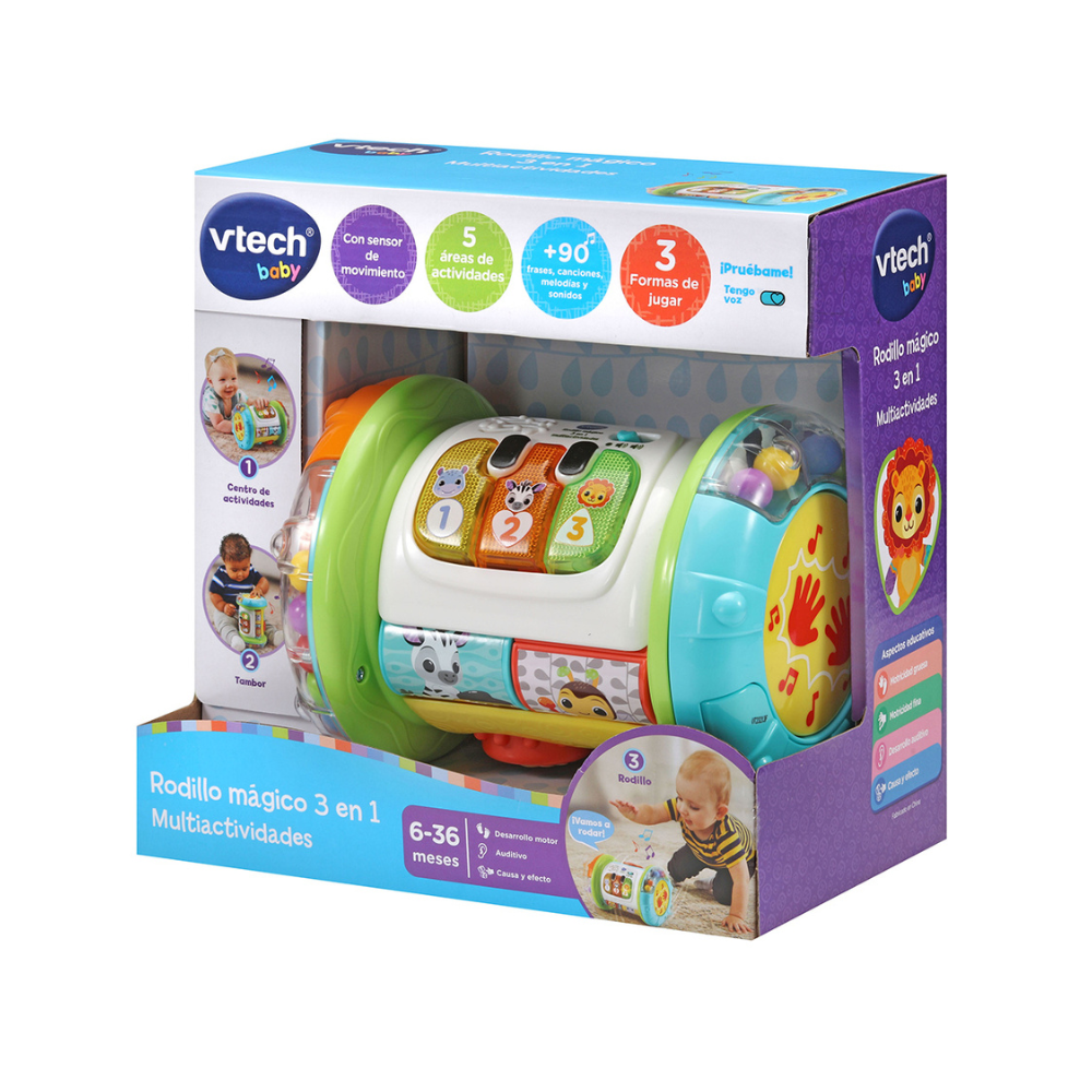 Rodillo Mágico 3 En 1 Multiactividades Vtech