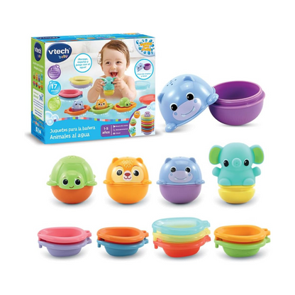 Juguetes Para La Bañera Animales Al Agua Vtech