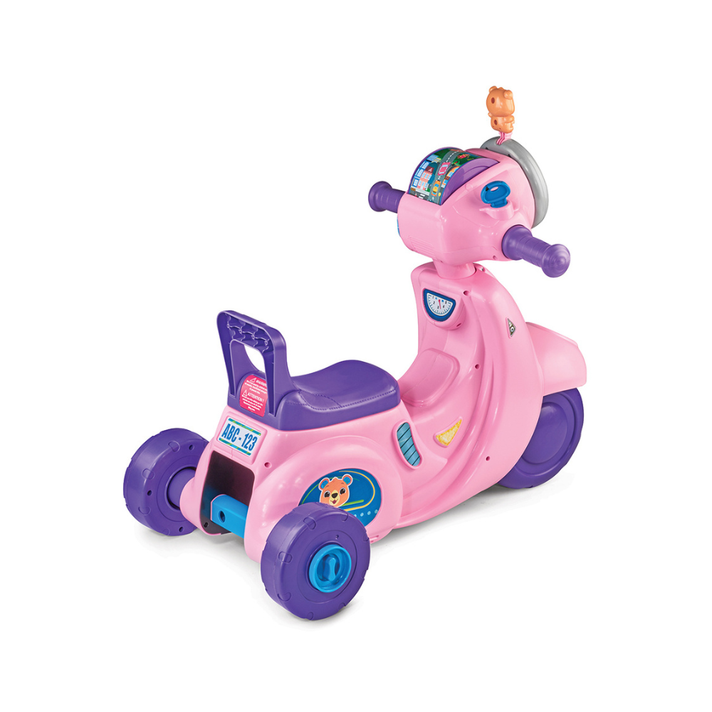 Moto De Paseo 2 En 1 Vespa | Rosa Vtech