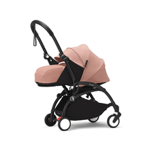 Estructura de Coche Yoyo 2 Negro + Pack Recién nacido 0+ | Rosa Ginger - Yoyo