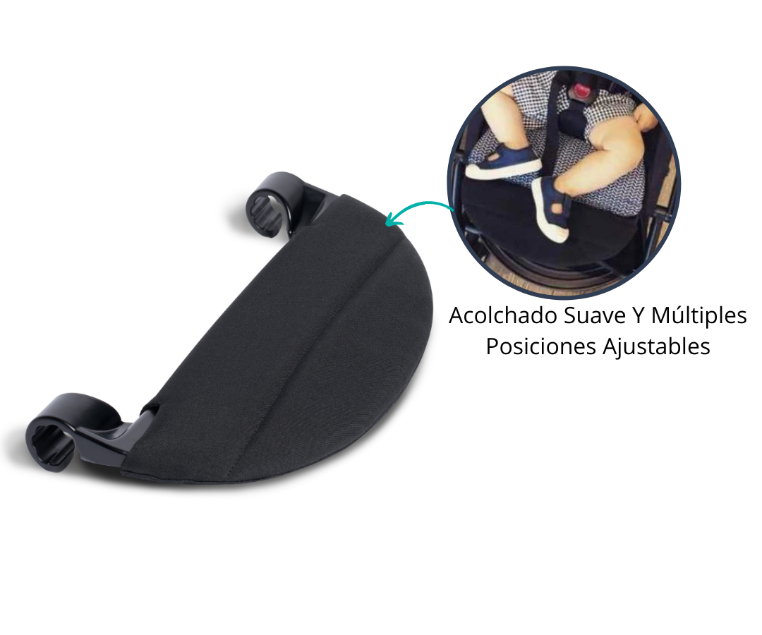 Reposapiés Extensible Para Cochecito - Ajuste De Altura, Fácil Instalación, Para Viajes Y Paseos Cómodos