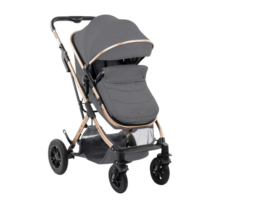 Coche Kaia 3 En 1 |Gris Claro Kikkaboo