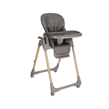 Silla De Comer Olive | Gris Obscuro - Kikkaboo