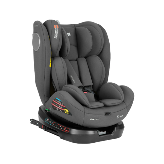 Asiento De Auto I-Moove 2 | Gris Oscuro - Kikkaboo