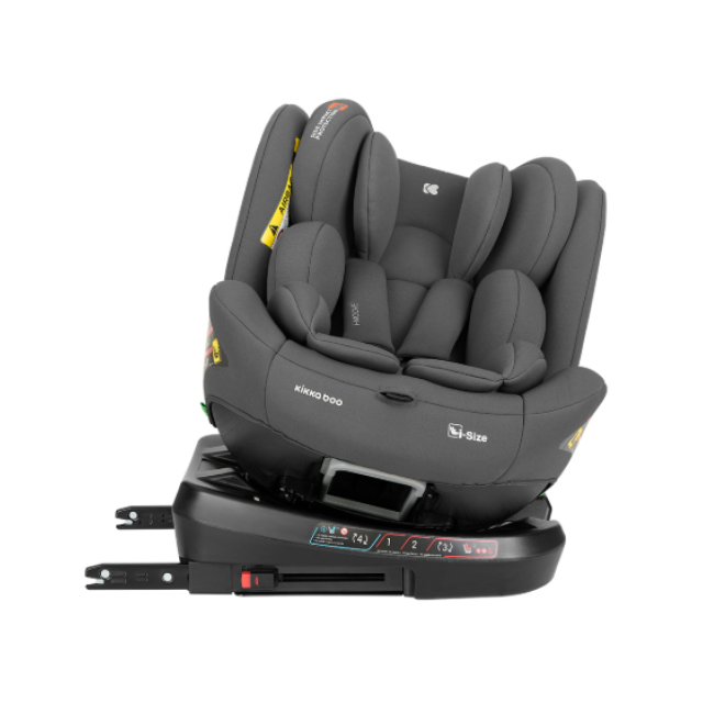 Asiento De Auto I-Moove 2 | Gris Oscuro - Kikkaboo