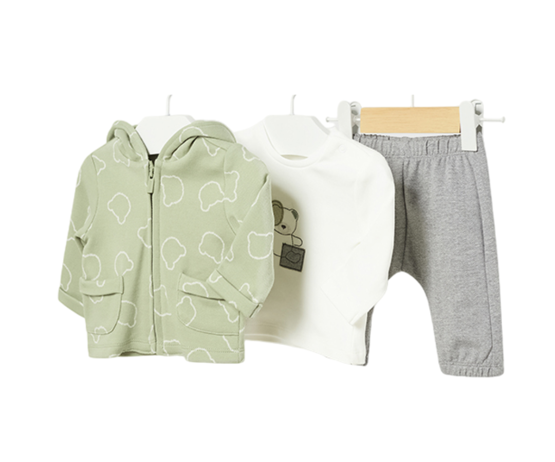 CHANDAL 3 PIEZAS JACQUARD TEA MAYORAL