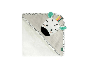Toalla Con Capucha Zebra Baby Fehn