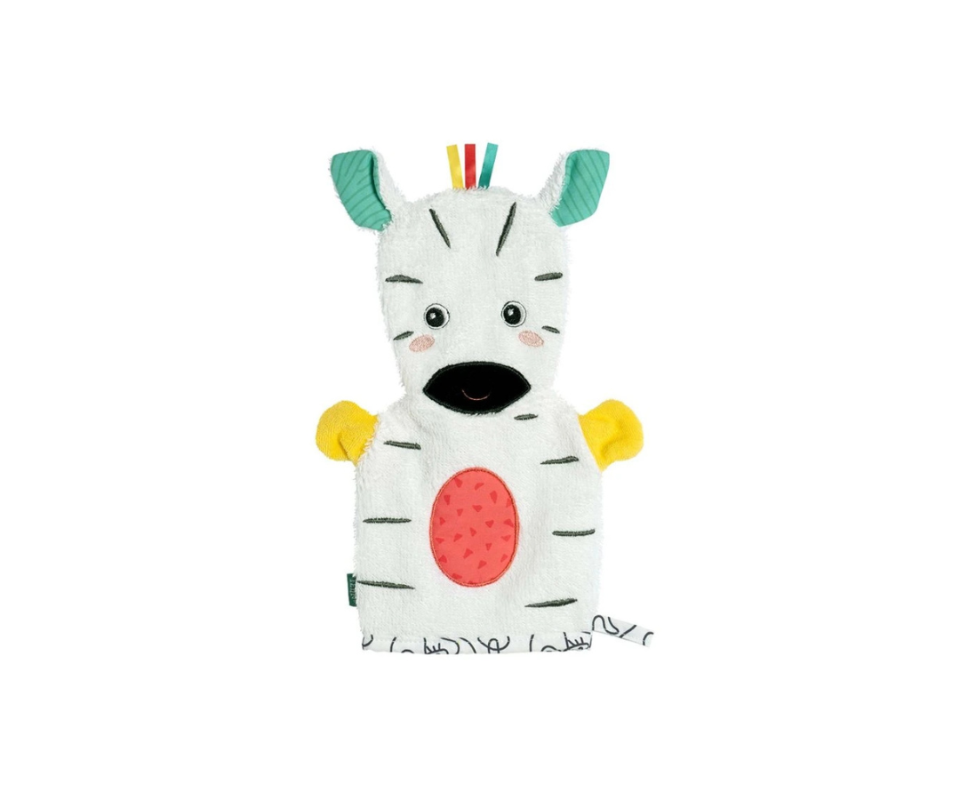 Guante De Baño Zebra Baby Fehn