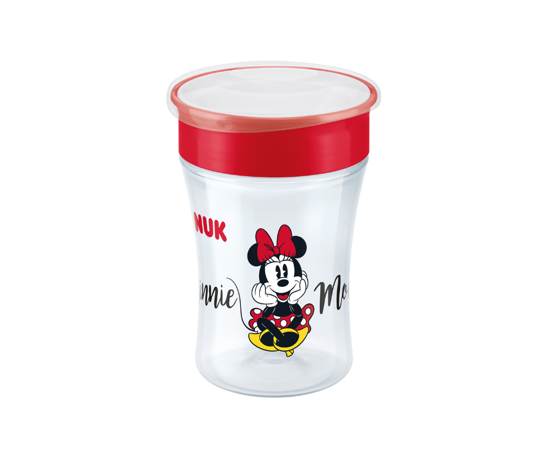 Vaso Magic Cup Minnie Rojo Nuk