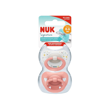 Chupón Signature 0-6M | Niña x2 - Nuk