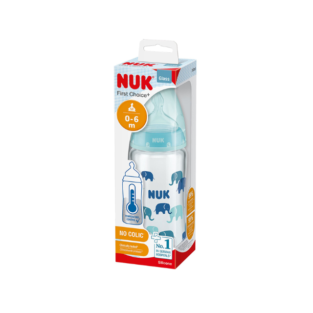 Biberón First Choice Vidrio CT 240 ml | Niño - Nuk