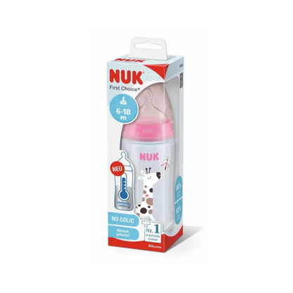 Biberón First Choice + PP CT 300ml | Niña - Nuk
