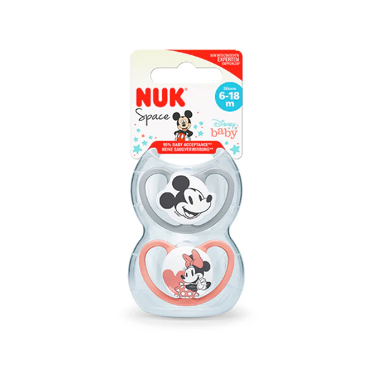 Chupón Space 6-18M | Minnie x2 - Nuk