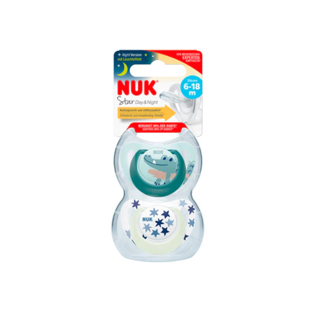 Chupón Star D&N 6-18M | Niño x2 - Nuk