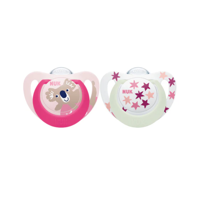 Chupón Star D&N 6-18M | Niña x2 - Nuk