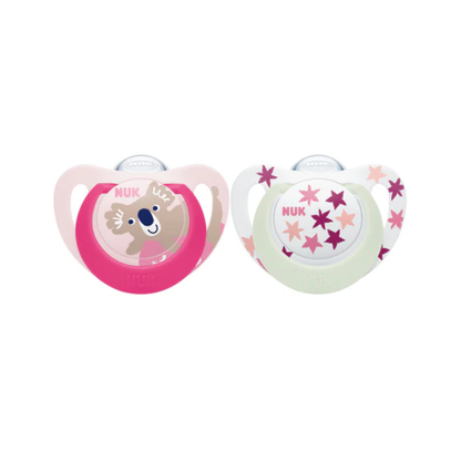 Chupón Star D&N 6-18M | Niña x2 - Nuk