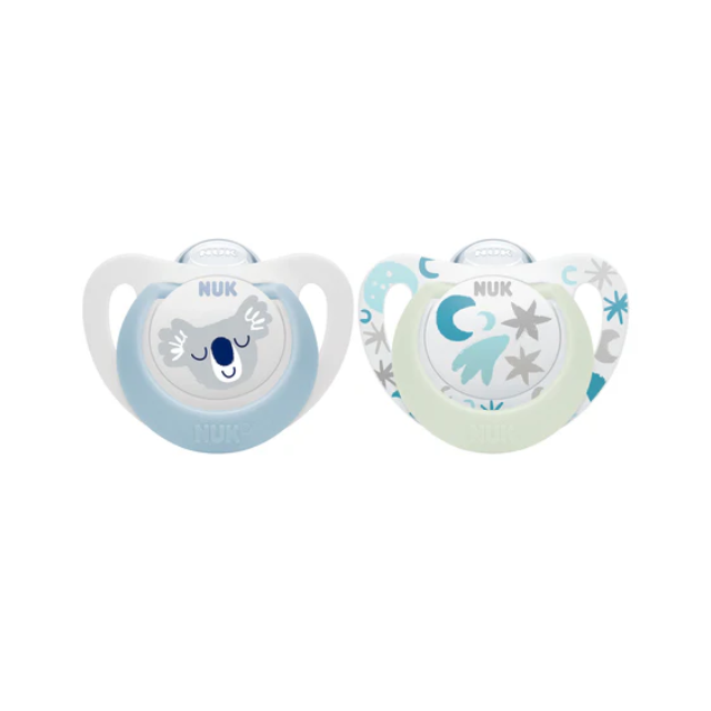 Chupón Star D&N 0-6M | Niño x2 - Nuk