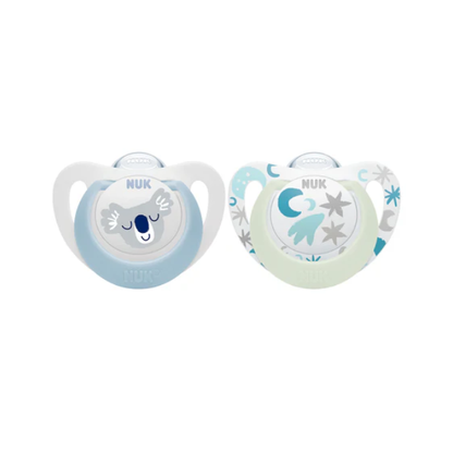 Chupón Star D&N 0-6M | Niño x2 - Nuk