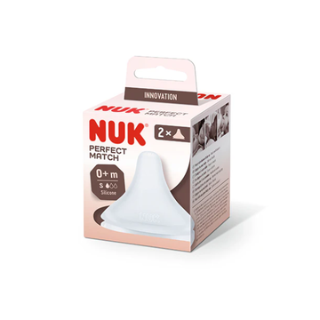 Tetina Silicona Perfect Match 0+ S Bx2 - Nuk