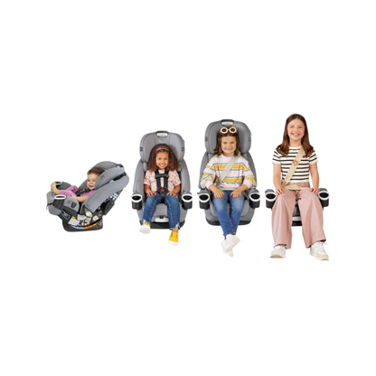 Silla Para Carro 4Ever Dlx 4 en 1 Charlie | Gris - Graco