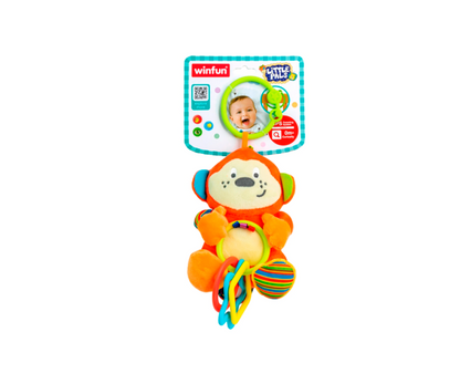 Sonajero Chimpancé Con Anillos  Winfun