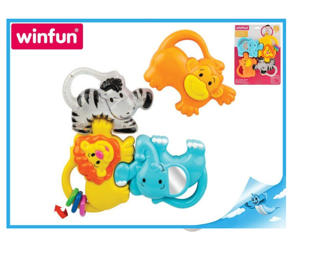 Animales Jungla 4 EN 1 Winfun