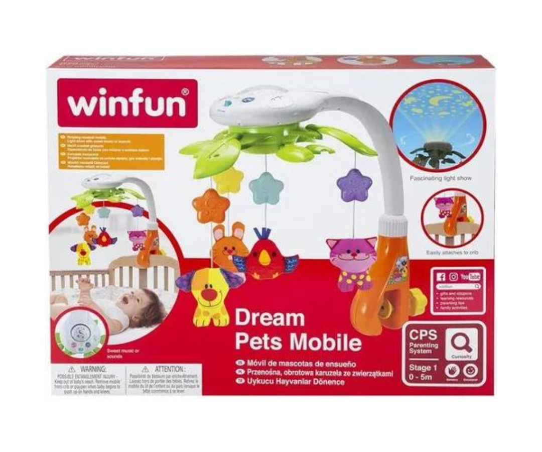 Móvil Mascotas De Sueño Winfun