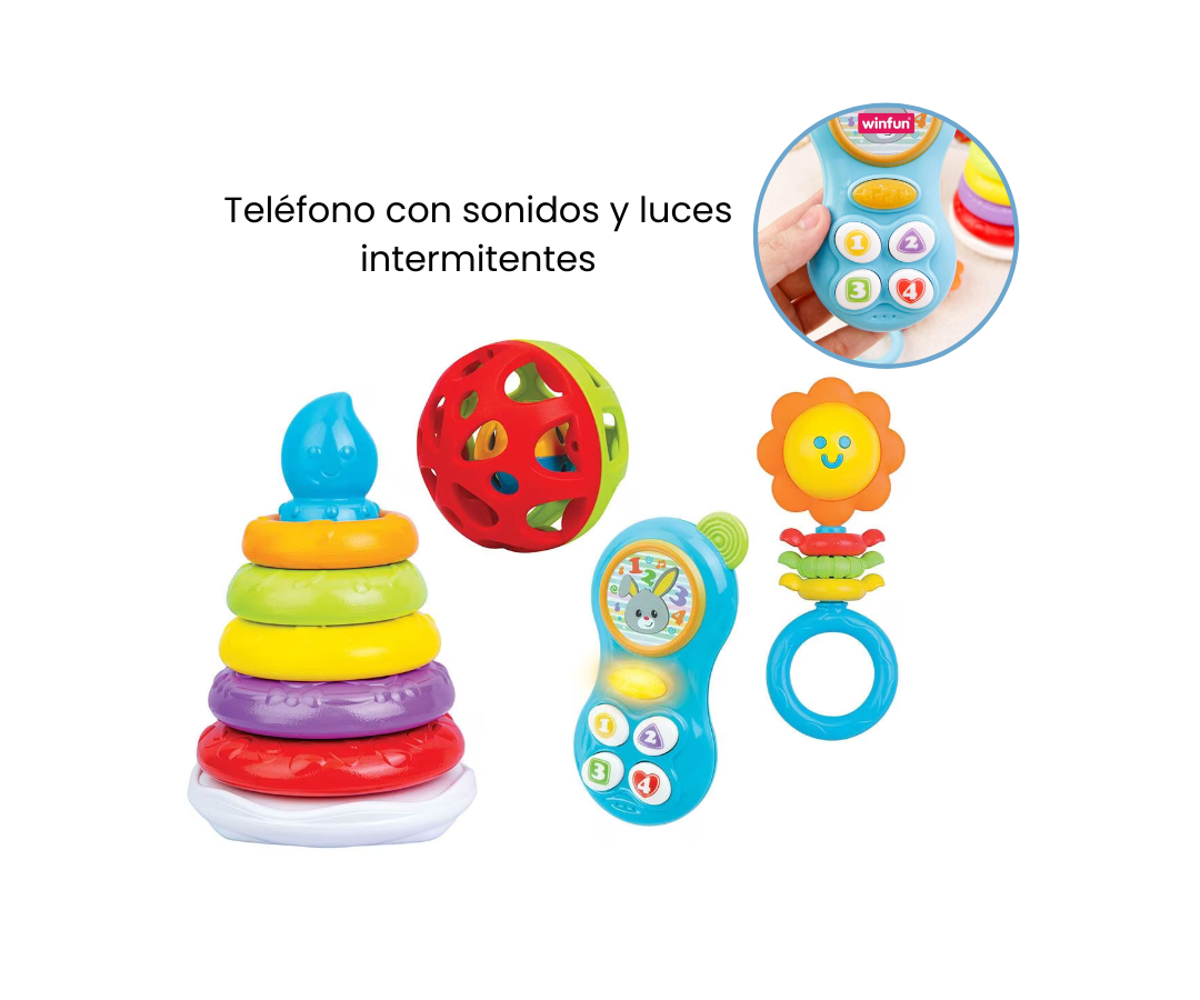 Centro De Actividades Para Bebe Con Forma De Elefante GENERICO