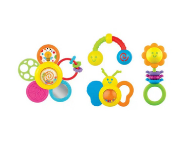 Sonajero Jardín Surtido X 4  Winfun