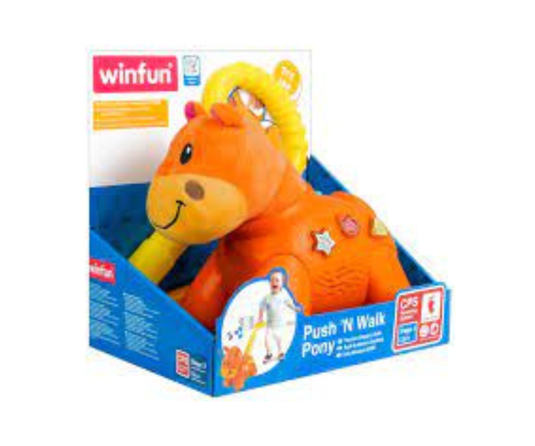 Poni Para Empujar Y Caminar Winfun