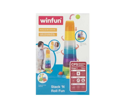 JUEGO DIVERSION PARA APILAR Y RODAR WINFUN