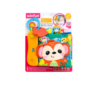 Libro De Actividades Animales De La Jungla Winfun