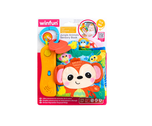 Libro De Actividades Animales De La Jungla Winfun