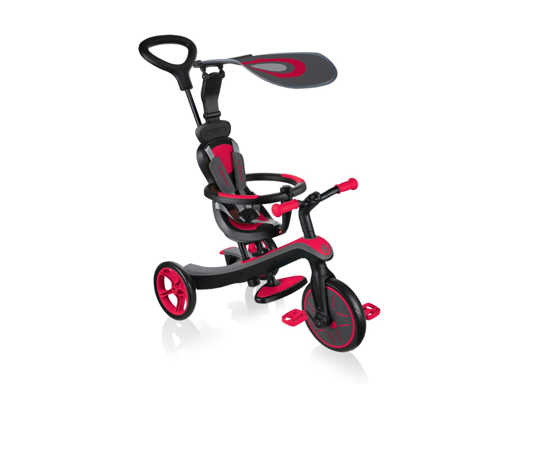 Triciclo Explore Trike 4 EN 1 Rojo Globber