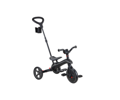 Triciclo Explorer Trike Plegable 4 En 1 | Gris Carbón Globber