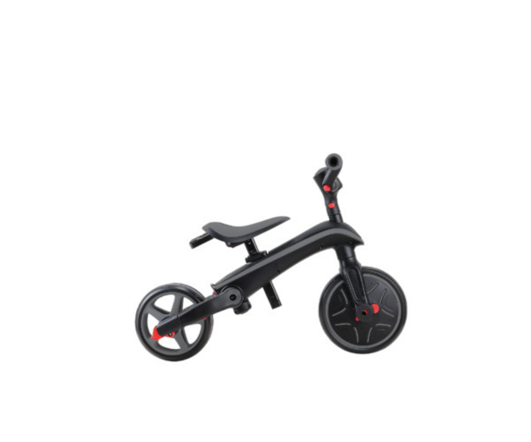 Triciclo Explorer Trike Plegable 4 En 1 | Gris Carbón Globber