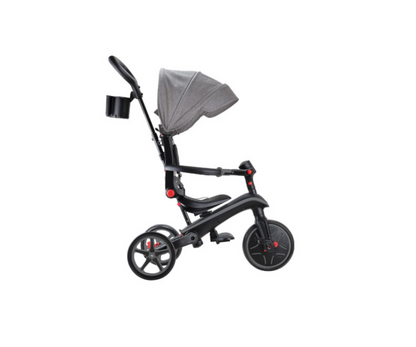 Triciclo Explorer Trike Plegable 4 En 1 | Gris Carbón Globber