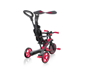 Triciclo Explore Trike 4 EN 1 | Rojo Globber