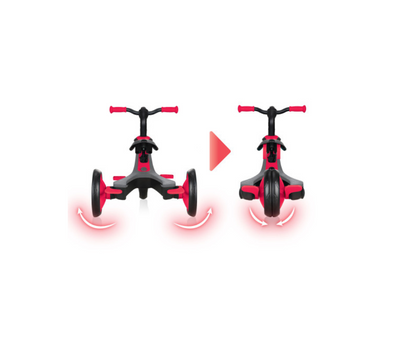 Triciclo Explore Trike 4 EN 1 | Rojo Globber