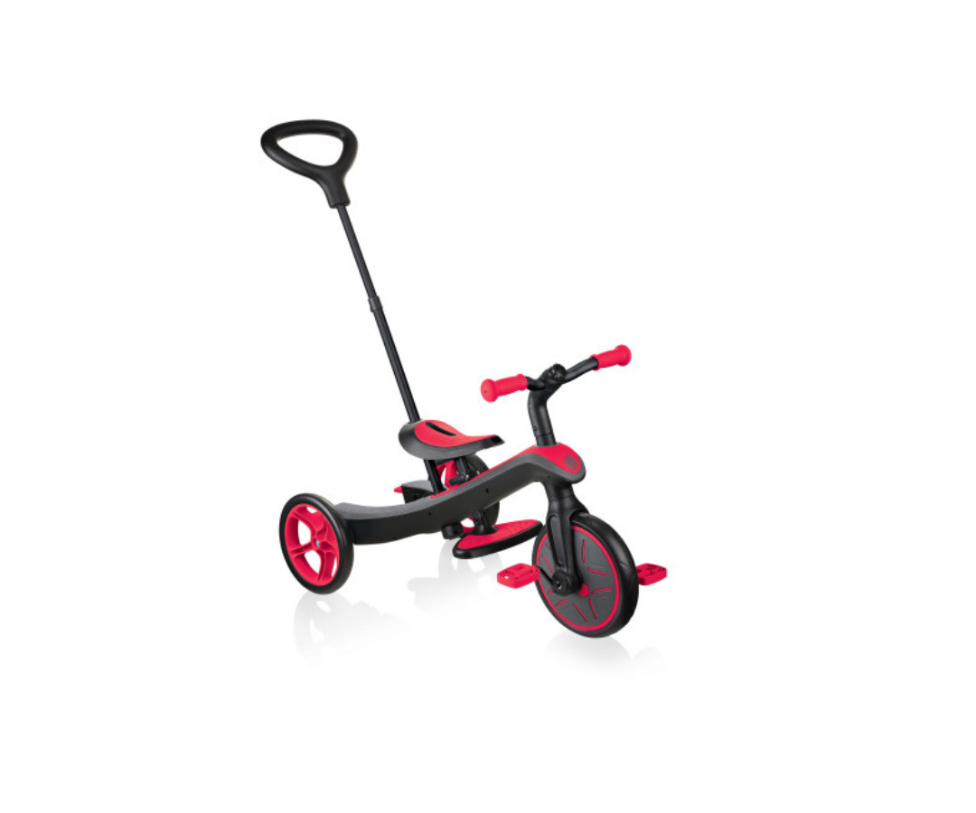 Triciclo Explore Trike 4 EN 1 | Rojo Globber