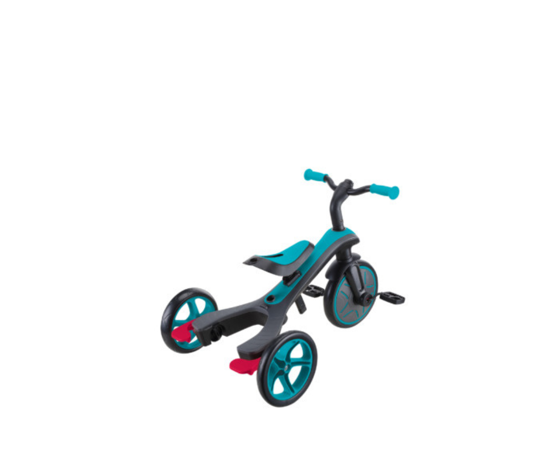 Triciclo Explore Trike 4 EN 1 | Verde Azulado  Globber