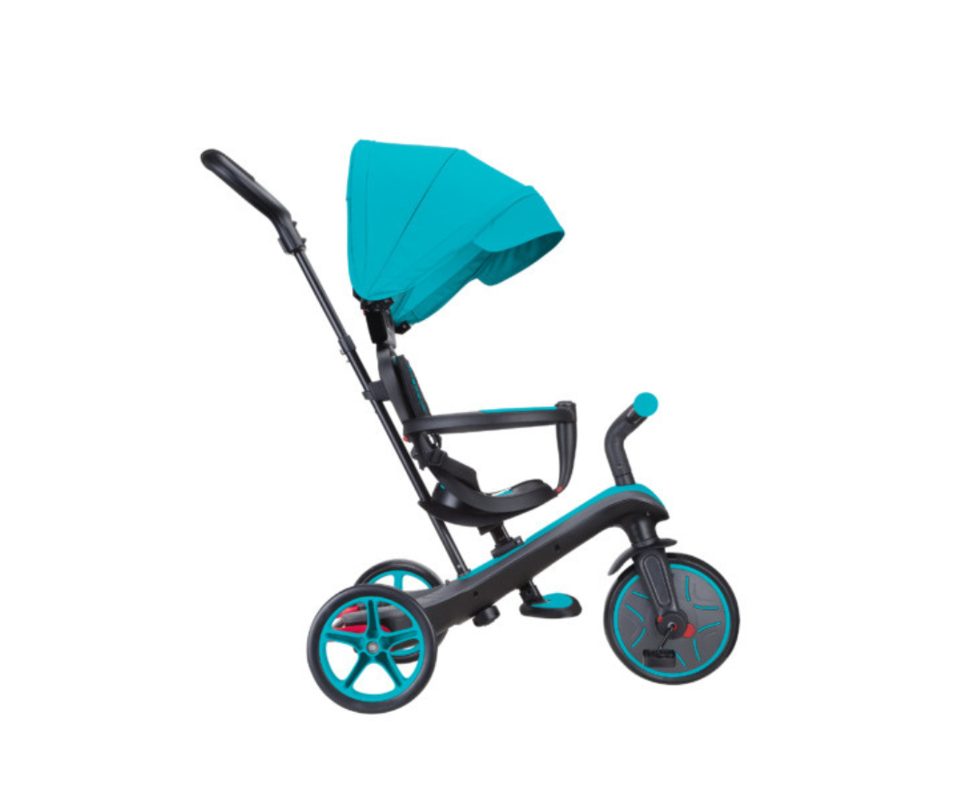 Triciclo Explore Trike 4 EN 1 | Verde Azulado  Globber