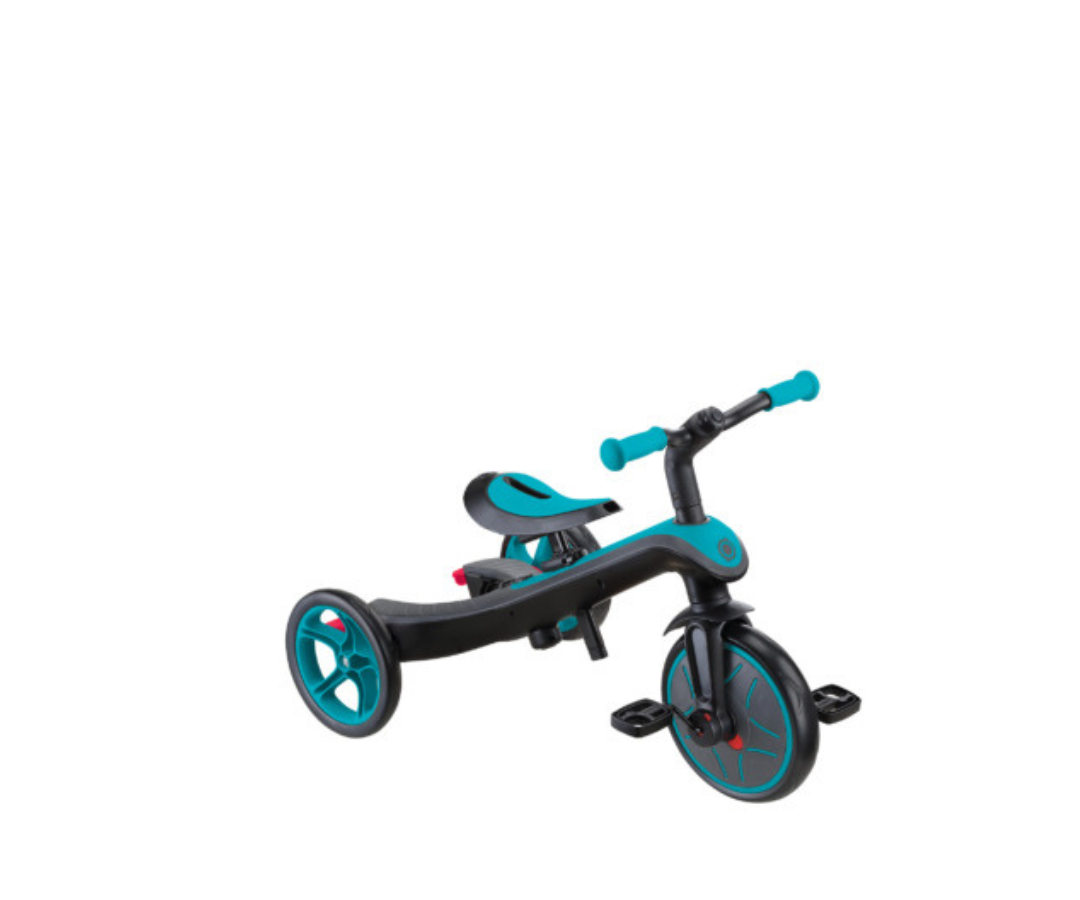 Triciclo Explore Trike 4 EN 1 | Verde Azulado  Globber