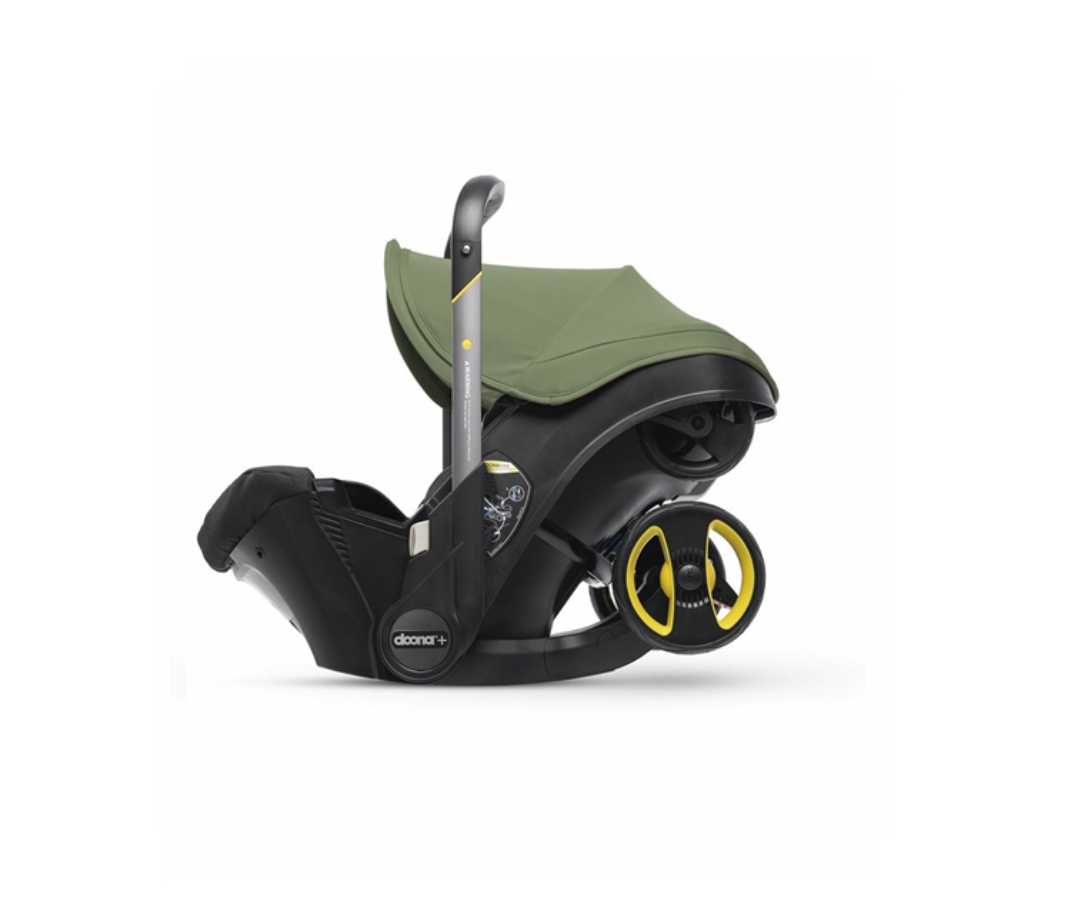 Coche Con Asiento Auto -Base | Desert Green Doona